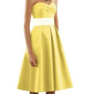 After Six 6553....Cocktail , Special Occasion Dress ...Sunflower...Size 2..NWT